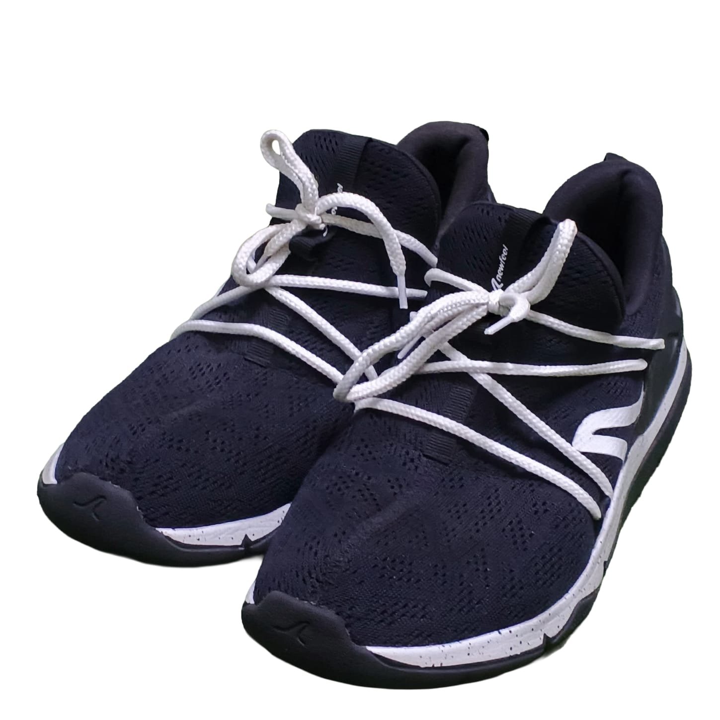 Pre-Loved UNISEX Dark Navy/Black Knit Sock-Fit Training Sneakers - Image 2