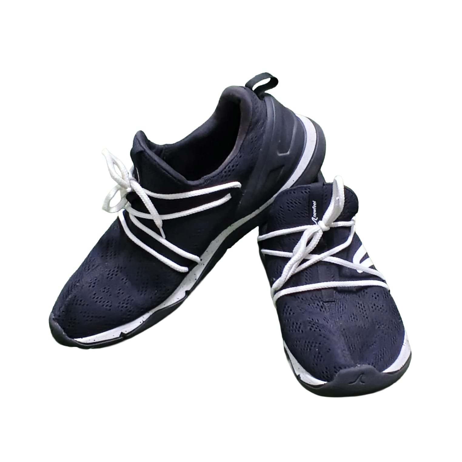 Pre-Loved UNISEX Dark Navy/Black Knit Sock-Fit Training Sneakers - Image 3